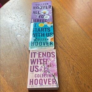 Book Set - 3 Colleen Hoover books